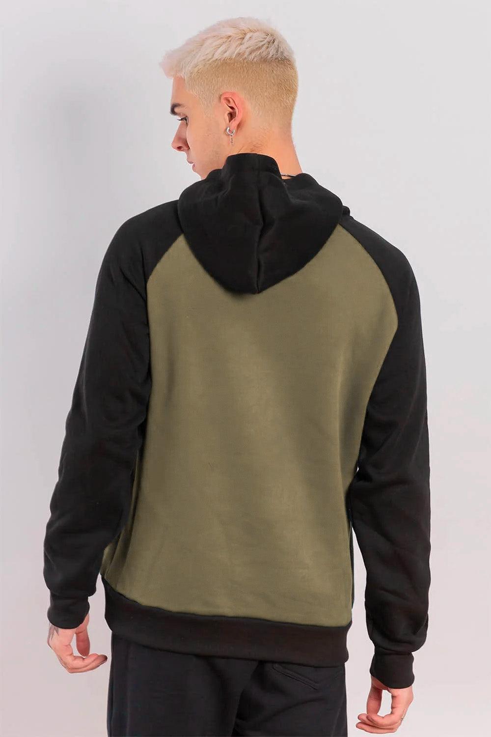 Polerón Hoodie Fleece Everyday Verde Gangster - Gangster