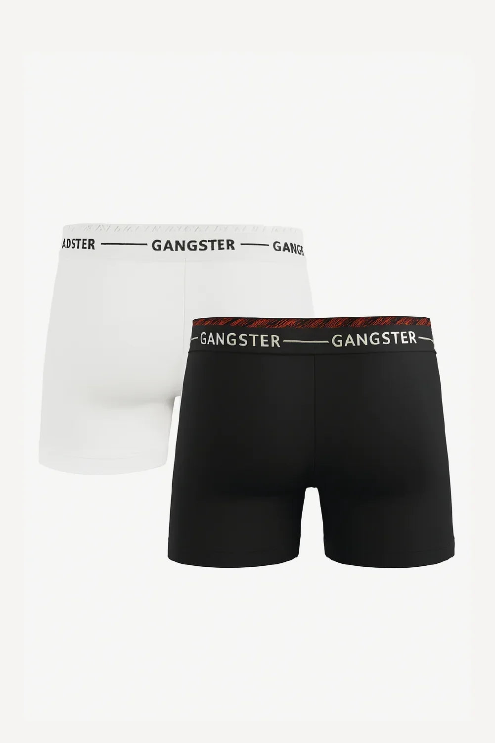 Calzoncillo Calzoncillo Poliamida Twin Negro/Blanco - Gangster