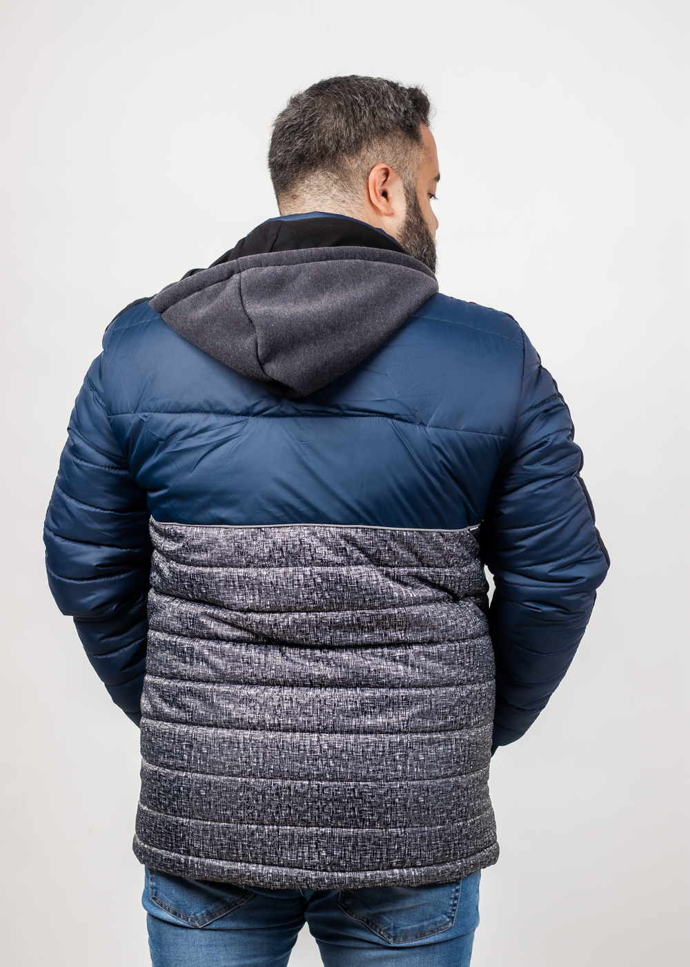 Plus Parka Tneck Azul Marino Gangster