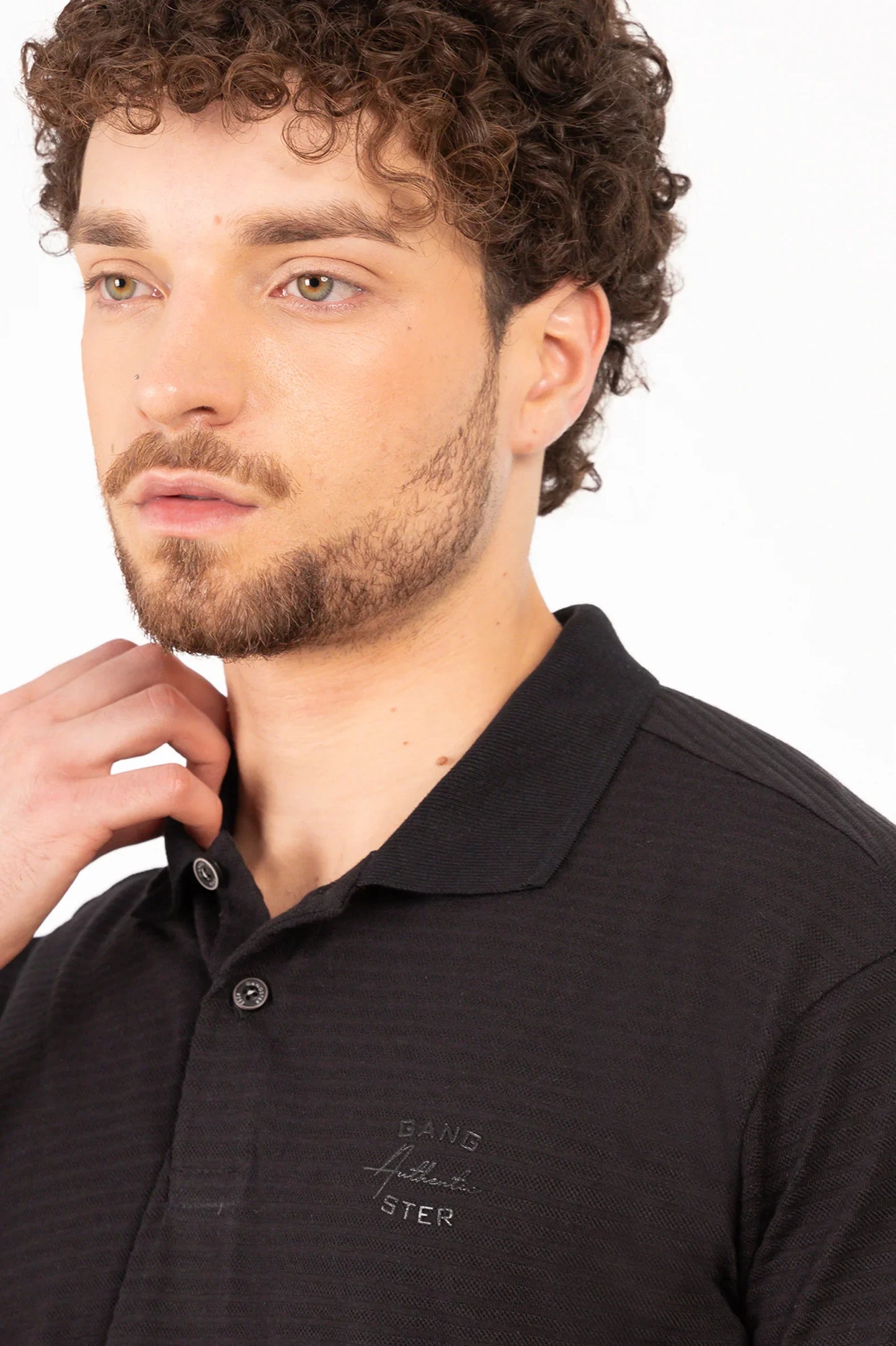 Polera Polo Pershing Negro
