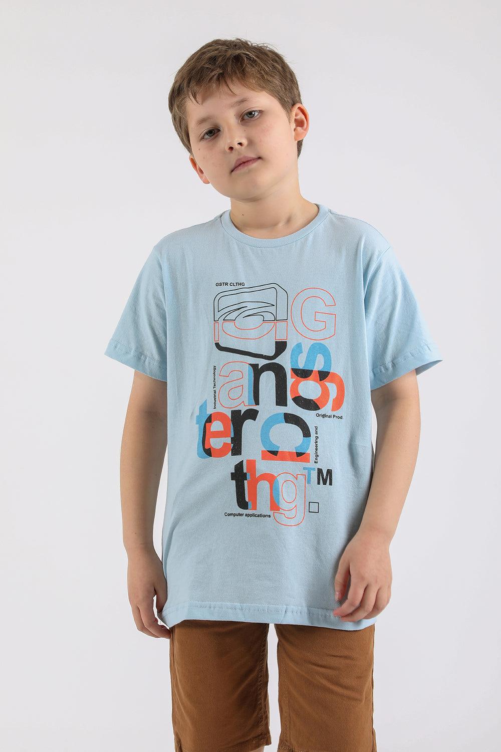 Teen Polera Mc Básica Treasure Celeste Gangster - Gangster