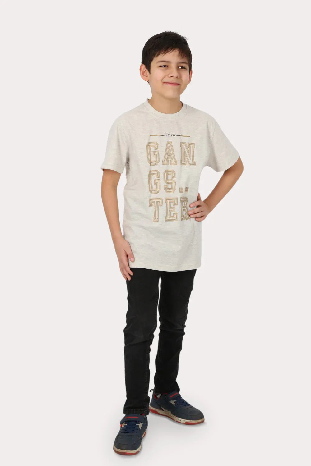 Teen Polera Mc Básica Mundau Beige Gangster - Gangster