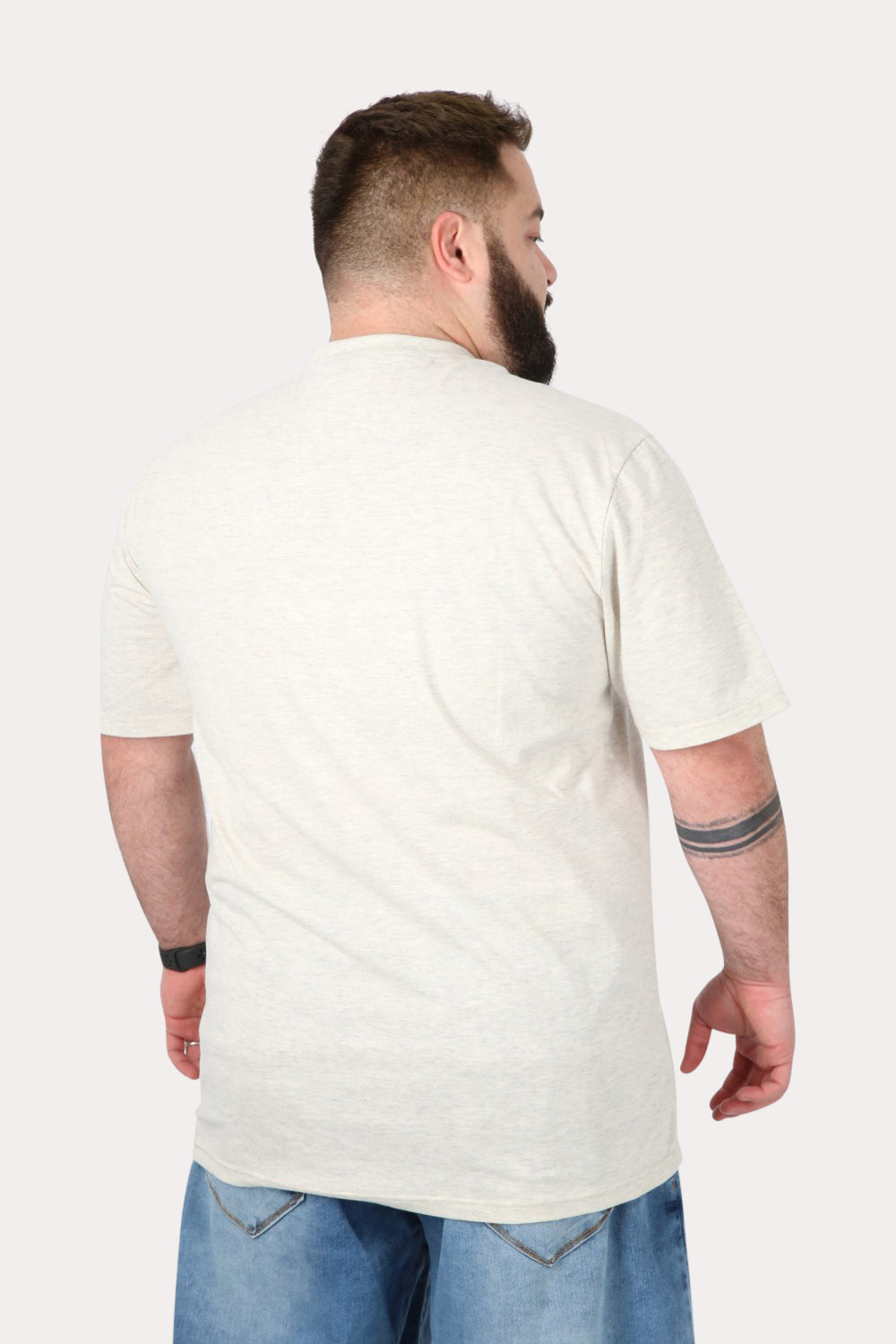 Polera Mc Básica Taiba Gris Gangster
