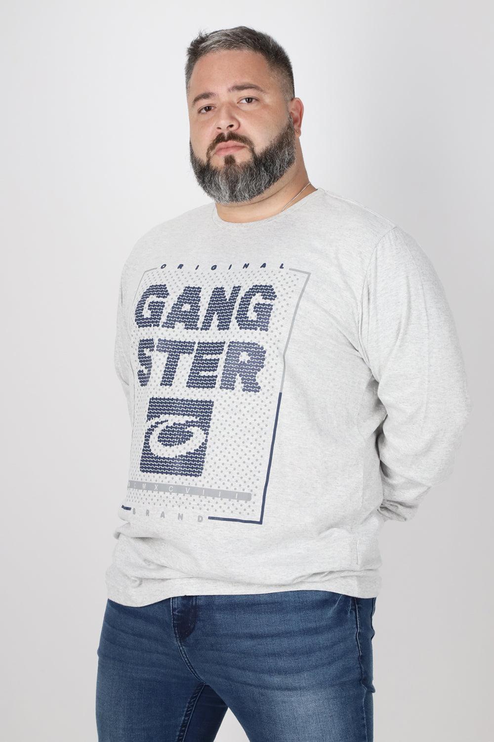 Plus Polera Manga Larga Fore Arena Gangster - Gangster