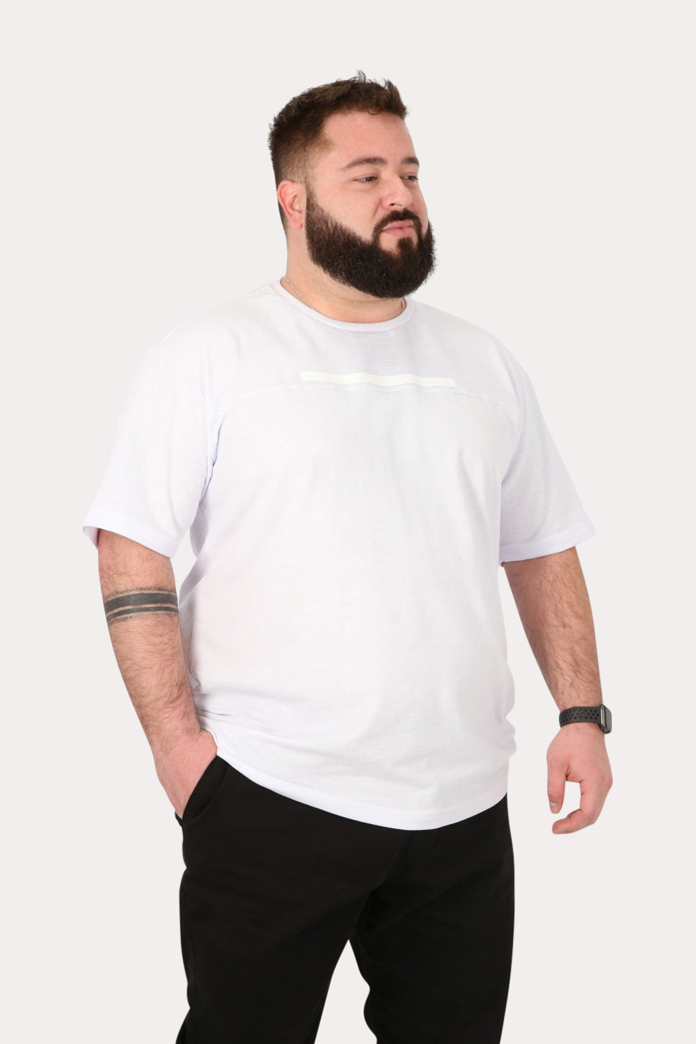Plus Polera Mc Especial Amaro Blanco Gangster