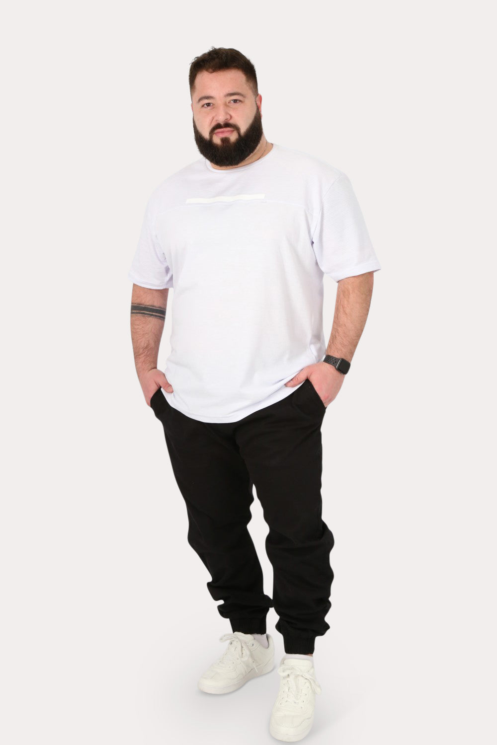 Plus Polera Mc Especial Amaro Blanco Gangster
