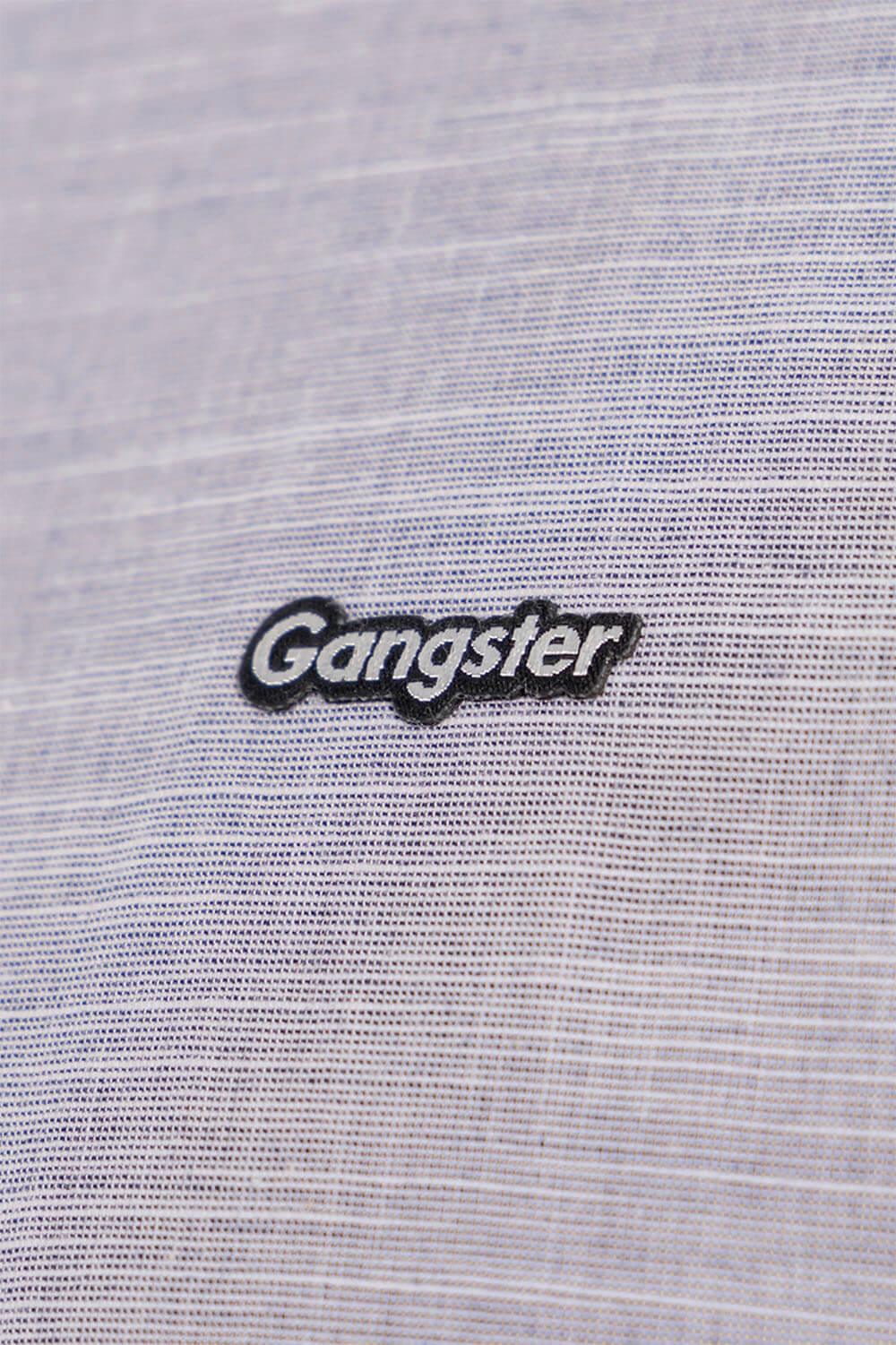 Plus Camisa Mc Nungwi Azul Gangster - Gangster