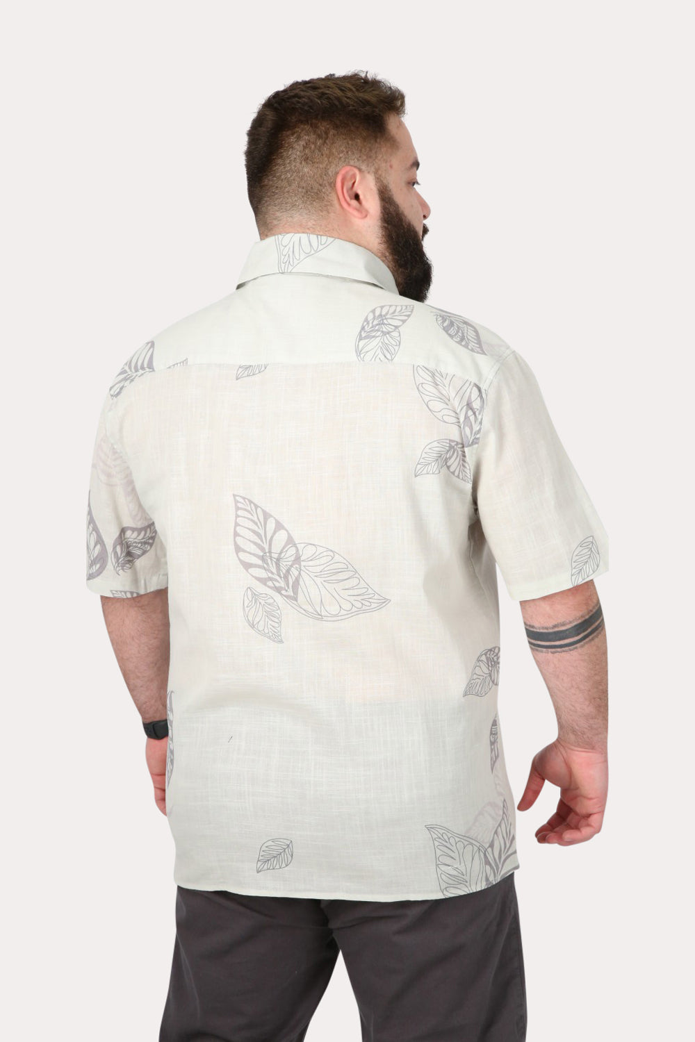 Plus Camisa Mc Algodón Lagoa Verde Gangster