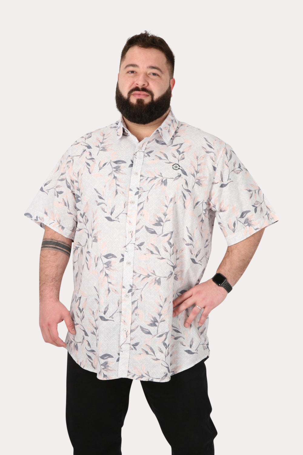 Plus Camisa Mc Phi Phi Rosado Gangster