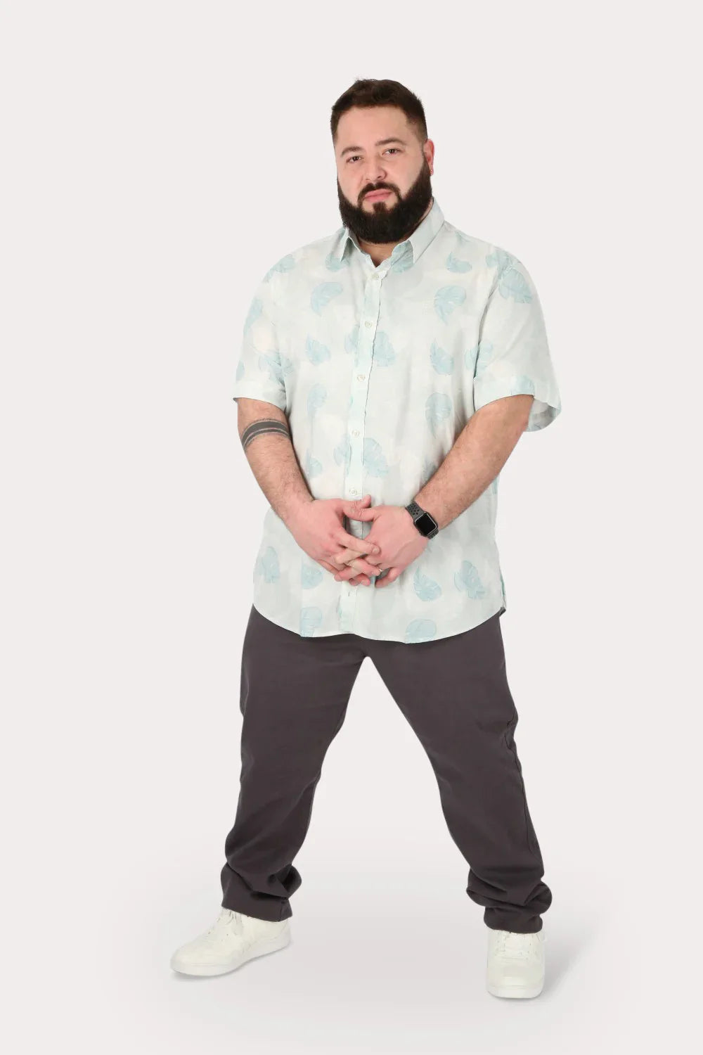 Plus Camisa Mc Nissi Verde Gangster - Gangster