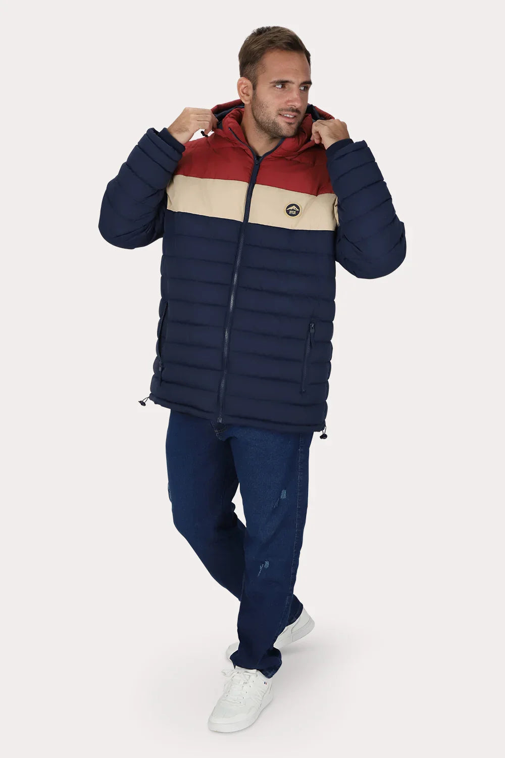 Plus Parka Fynor Azul Marino Gangster