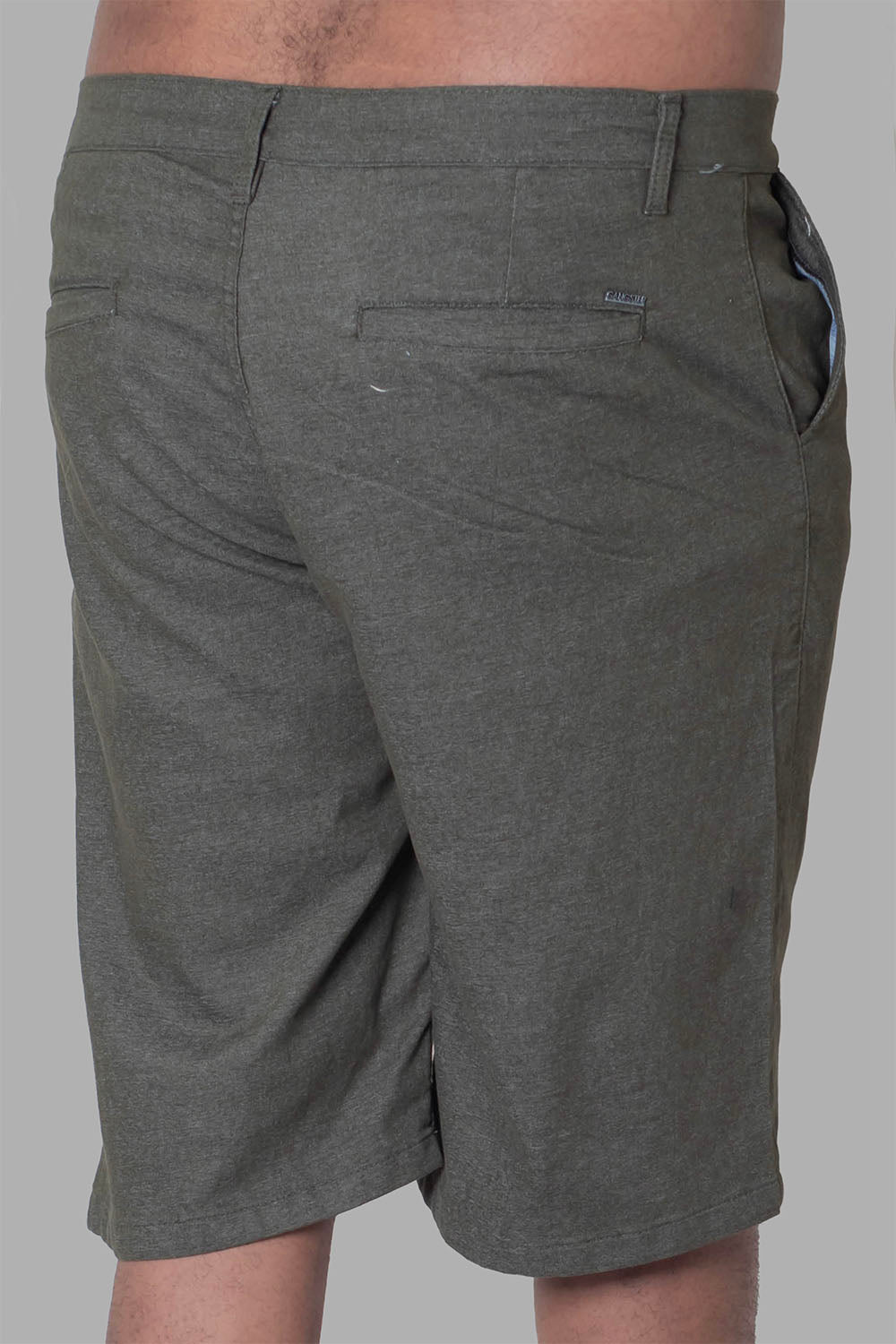 Plus Short Canvas Wide F Gris