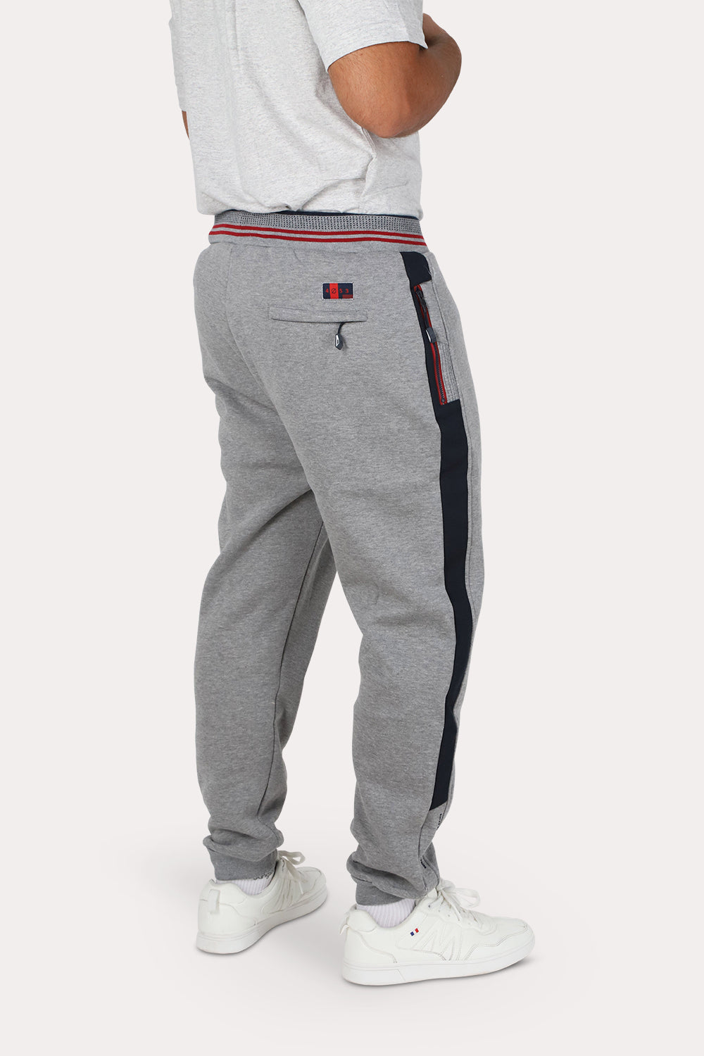 Plus Pantalon Jogger Primary Gris Gangster