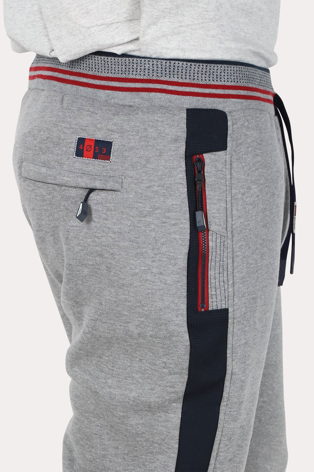 Plus Pantalon Jogger Primary Gris Gangster