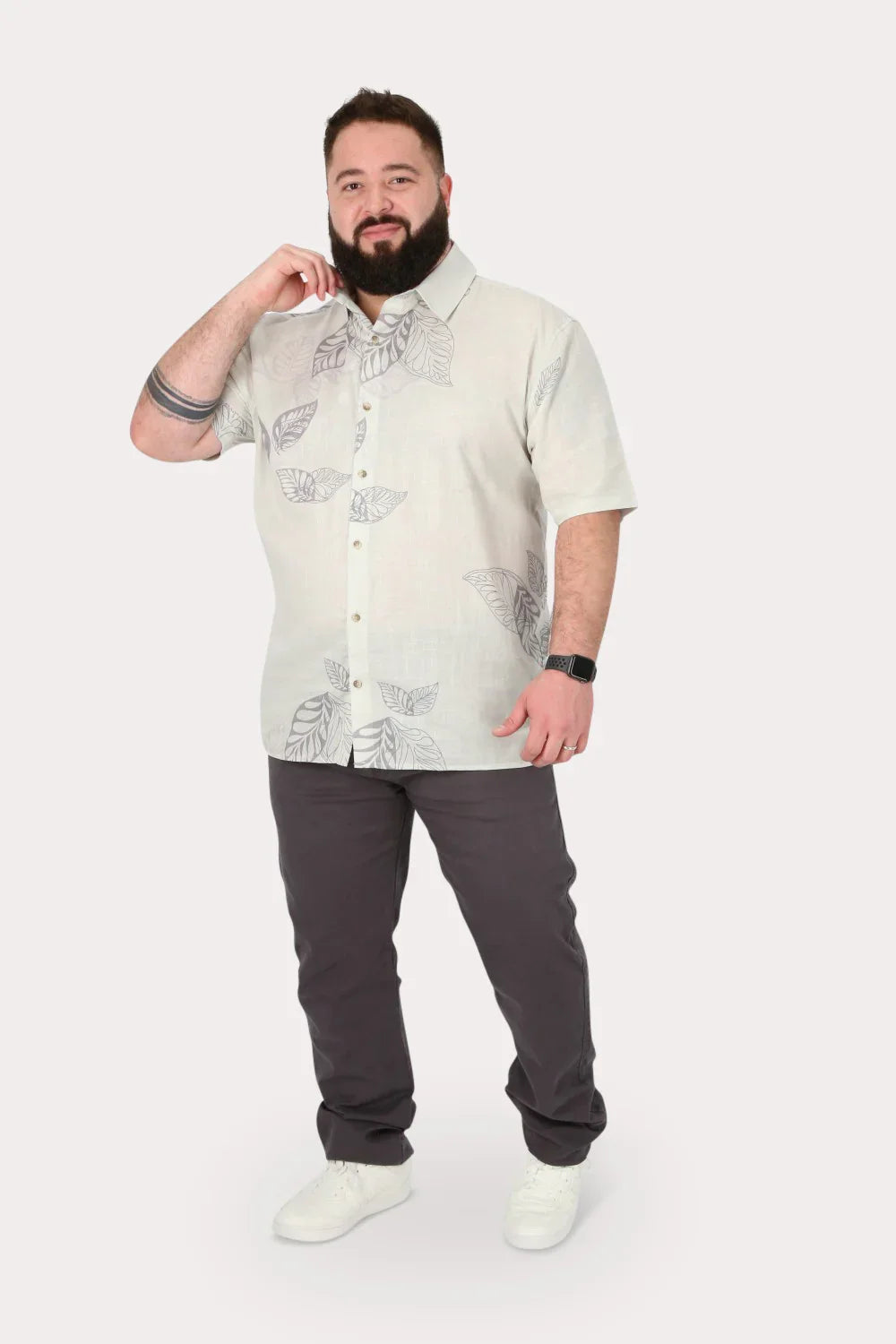 Plus Pantalon Jogger Liso 0 Gris Gangster - Gangster