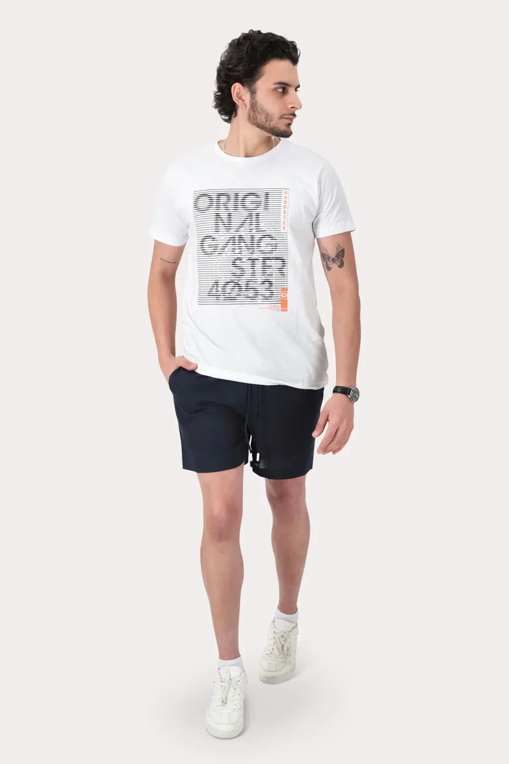 Short Algodón Drift Azul