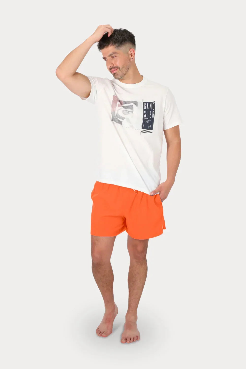 Traje Baño Volley Traje Baño Solid Naranjo Gangster