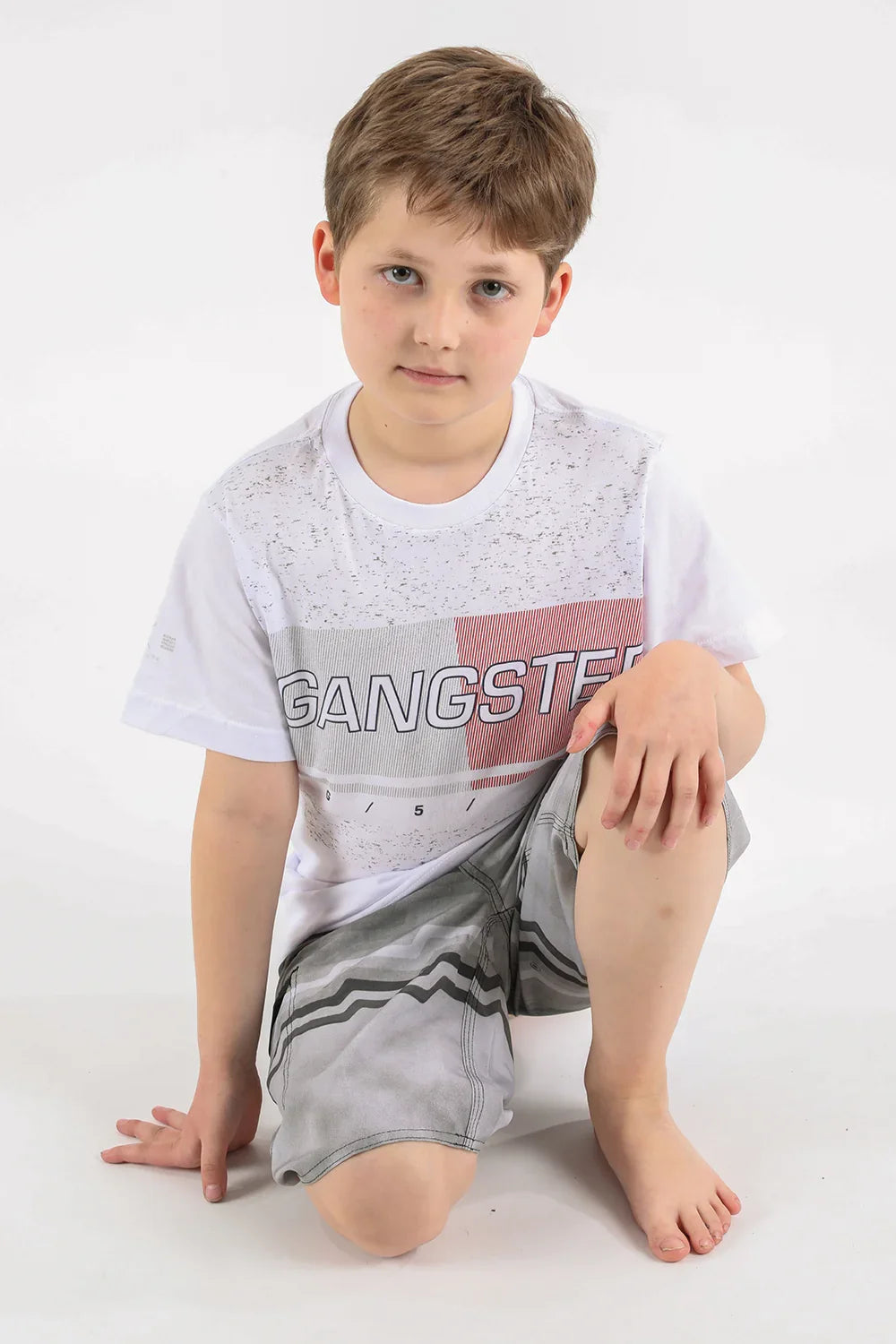 Teen Polera Mc Básica Tomy Blanco Gangster - Gangster