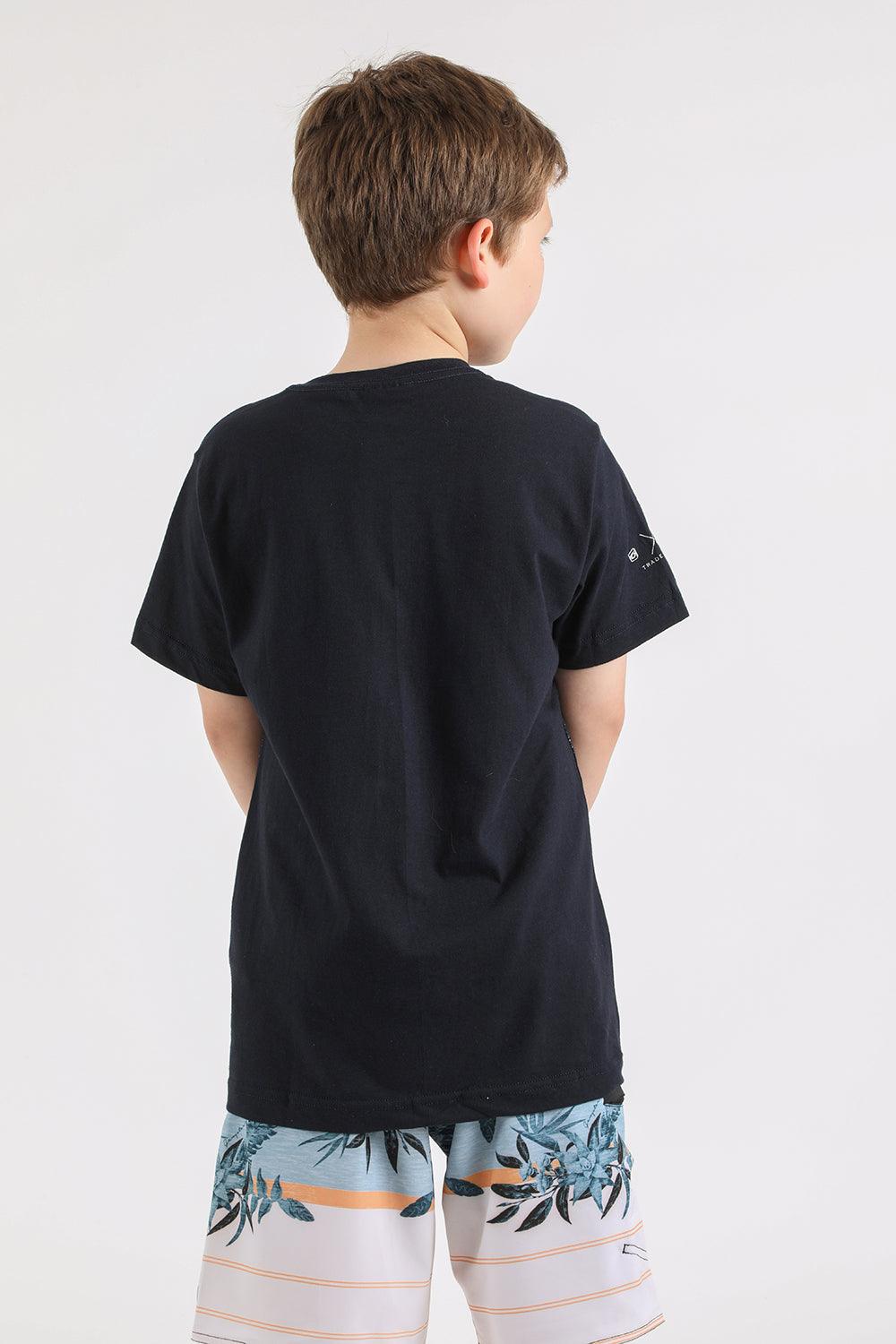 Teen Polera Mc Básica Tomy Azul Gangster - Gangster
