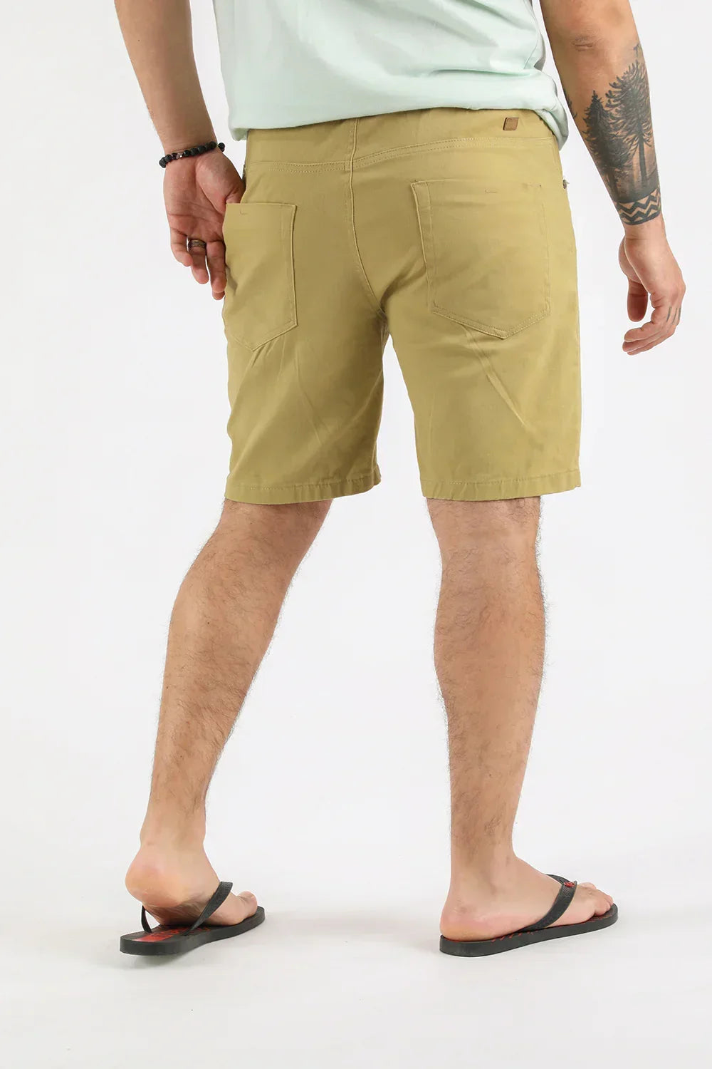 Plus Short Canvas Liso Kaki Gangster - Gangster