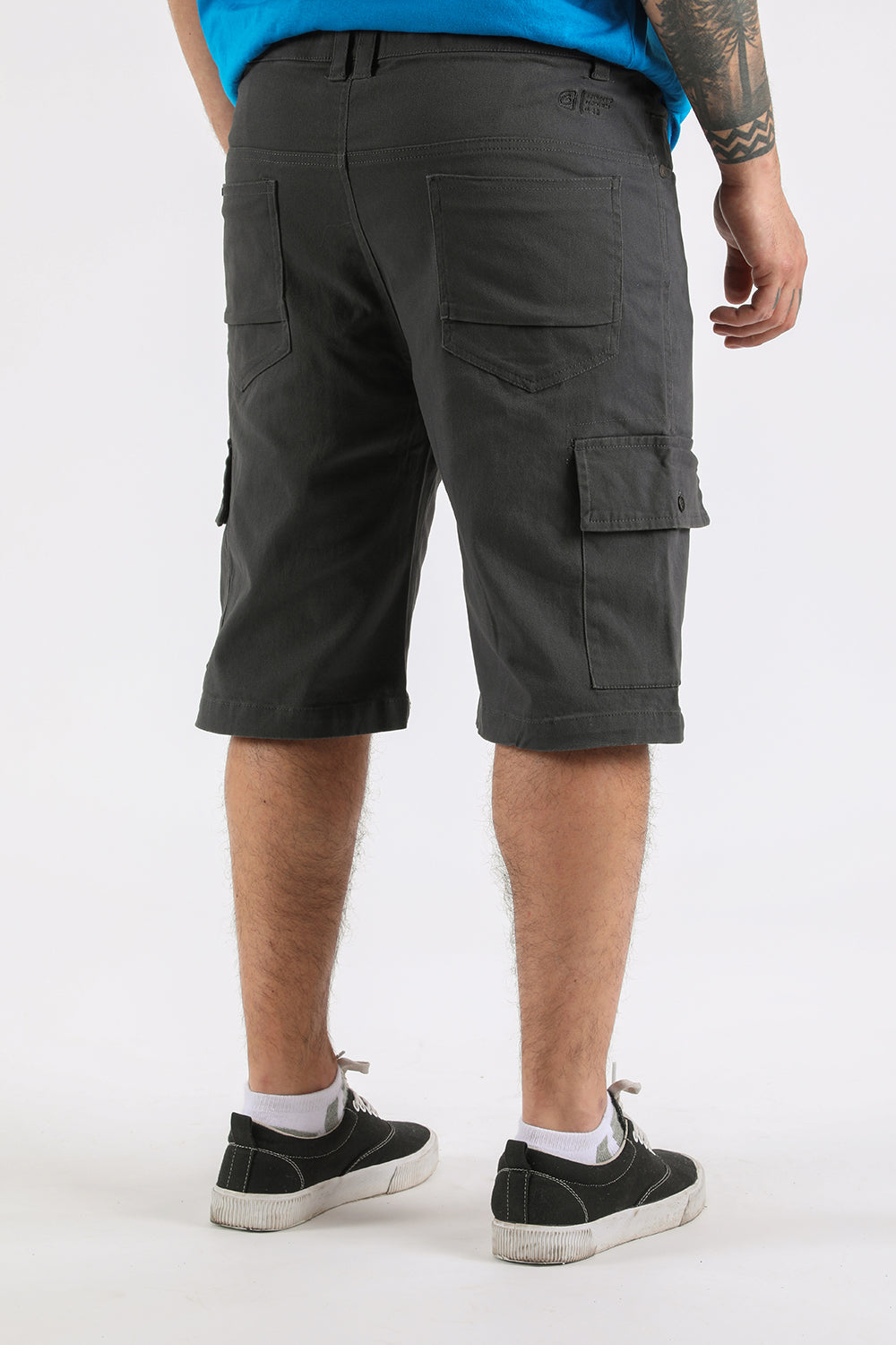 Short Canvas Cargo Sixpo Gris Gangster