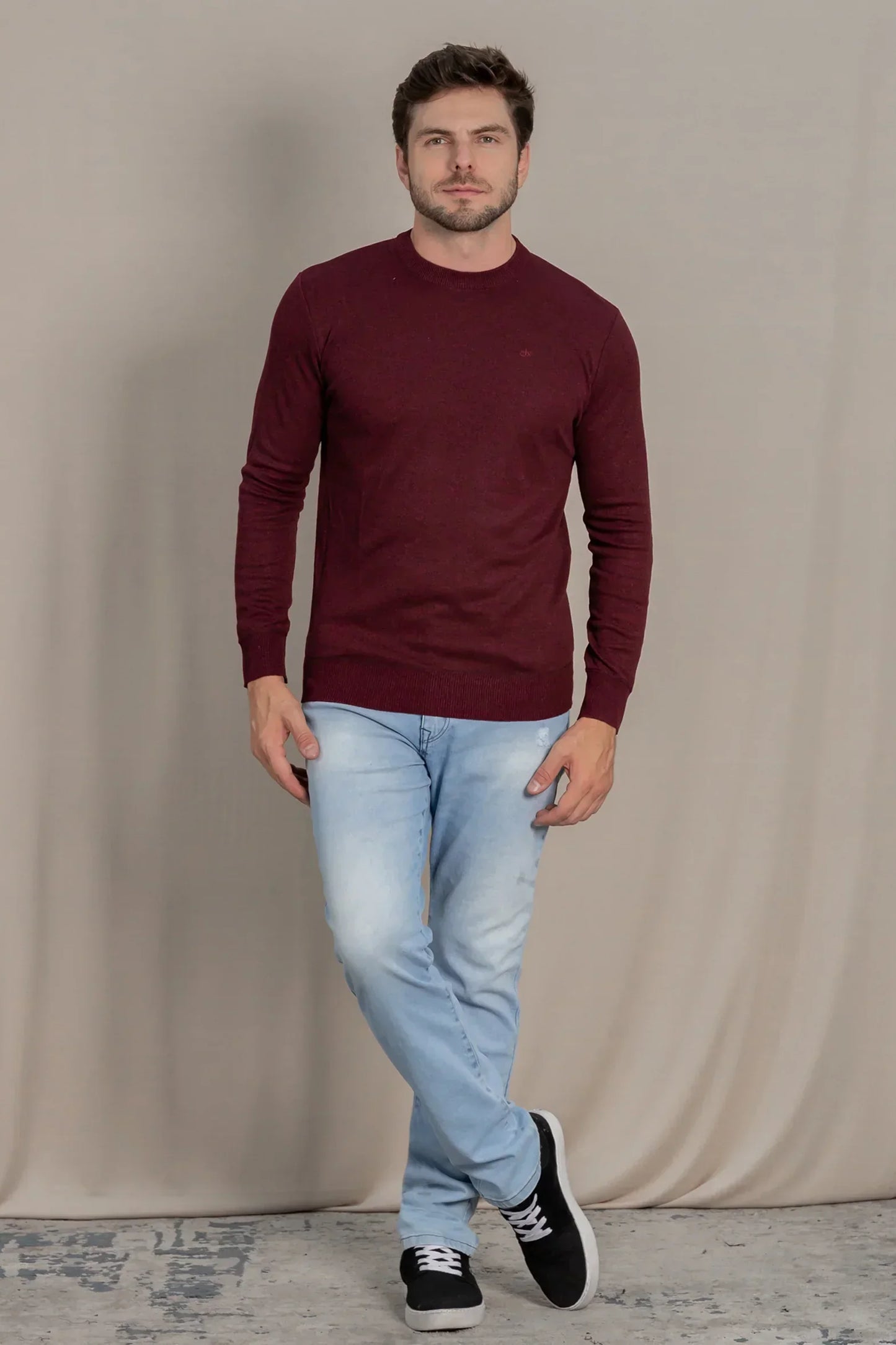 Chaleco Liviano Plain Burdeo Gangster