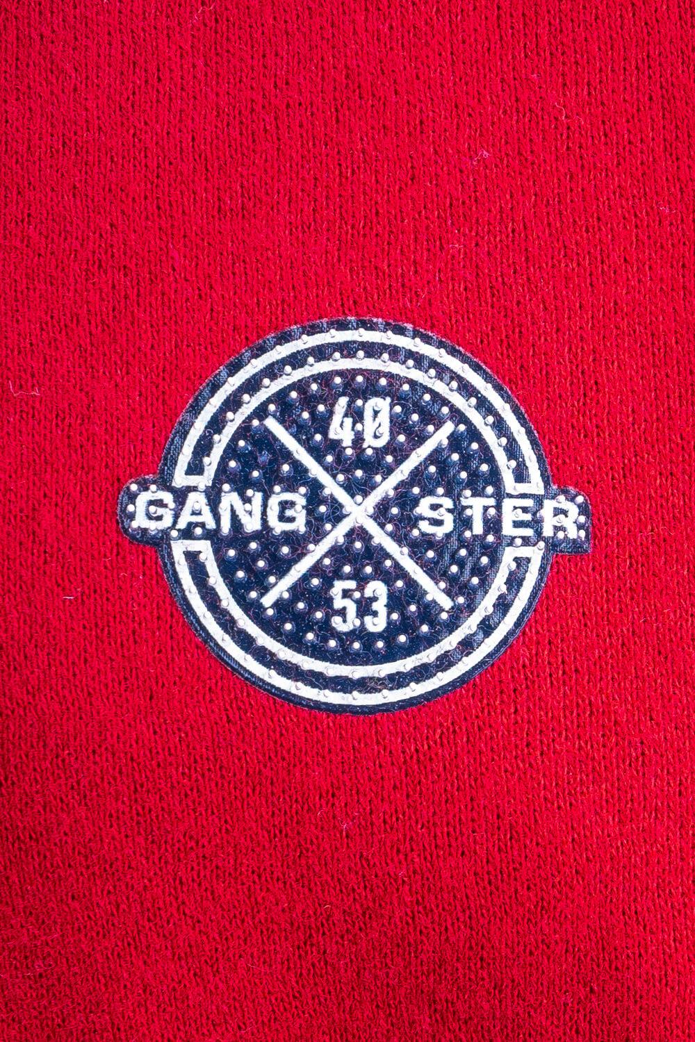 Polerón Crew Fleece Crucial Rojo Gangster - Gangster