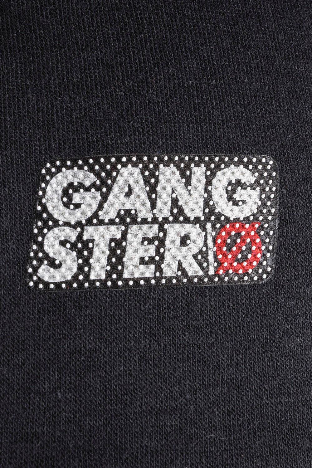 Polerón Full Zipper Fleece Nitty Negro Gangster