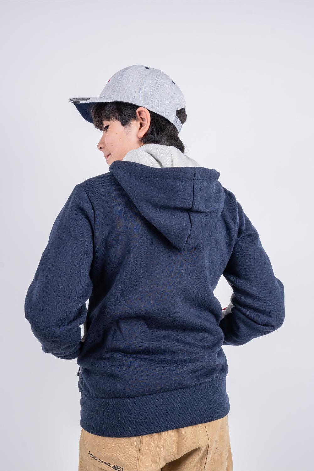 Teen Chaqueta Híbrida Emblem Azul Marino Gangster - Gangster