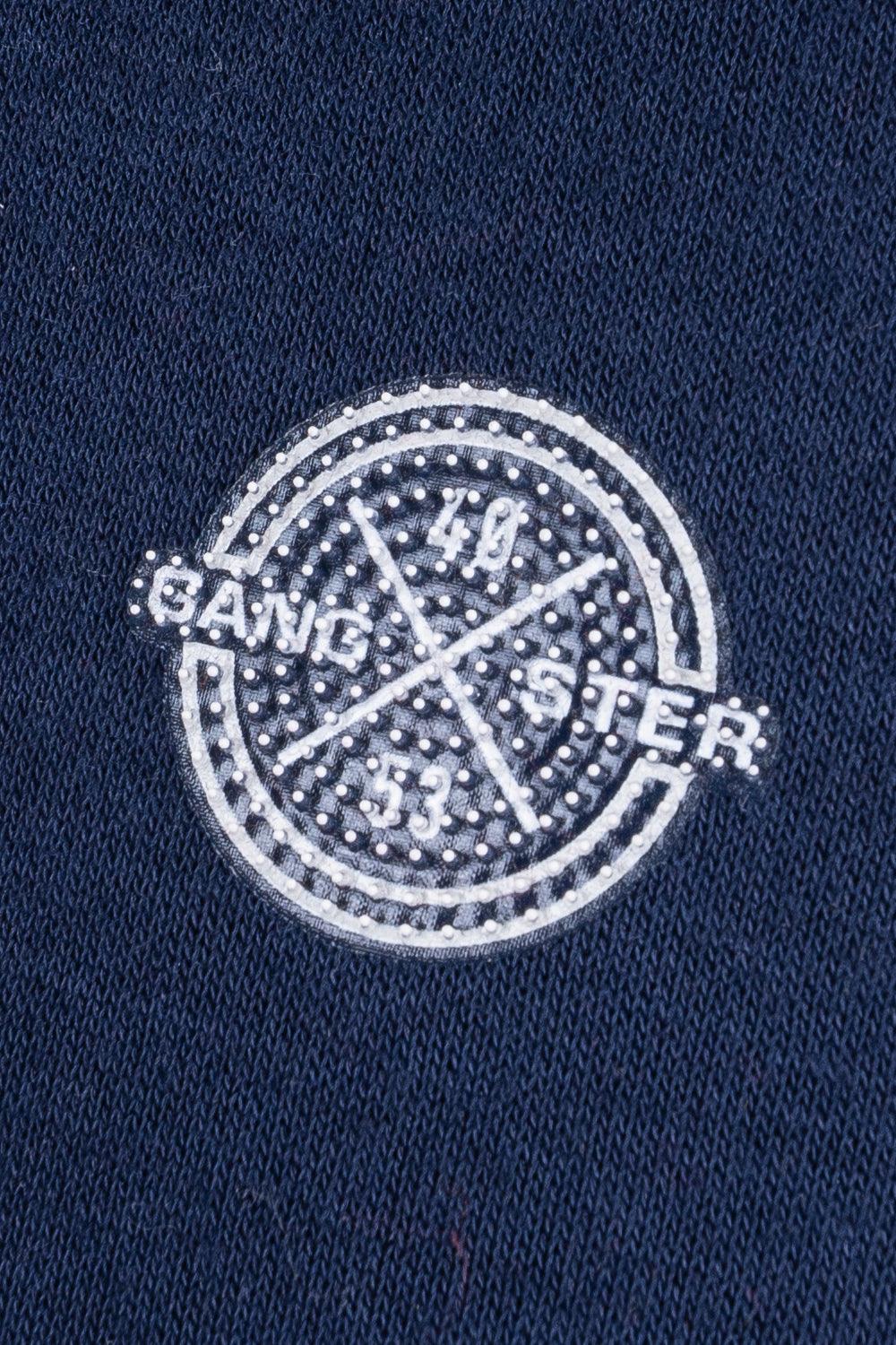 Teen Polerón Crew Fleece Crucial Azul Gangster - Gangster