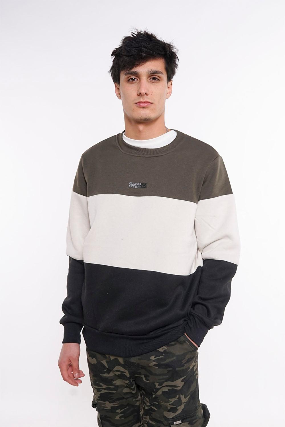 Polerón Crew Fleece Core Verde Gangster - Gangster