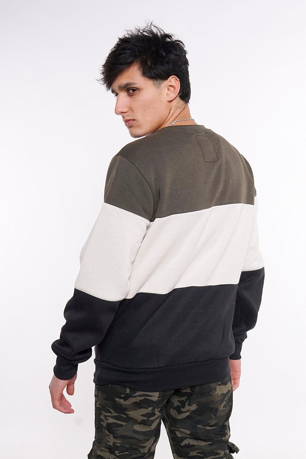 Polerón Crew Fleece Core Verde Gangster - Gangster
