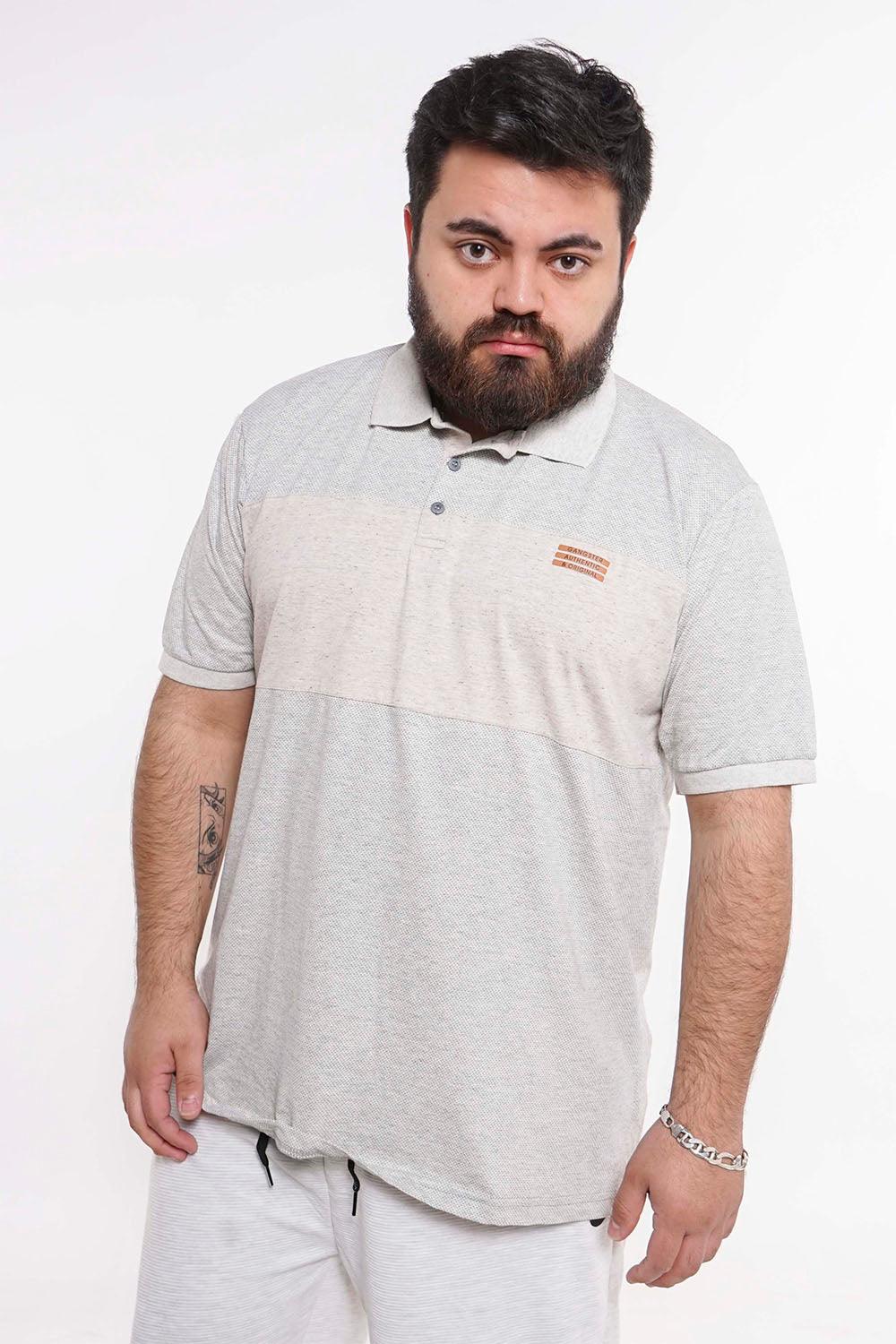 Plus Polera Cuello Destroy Beige Gangster - Gangster