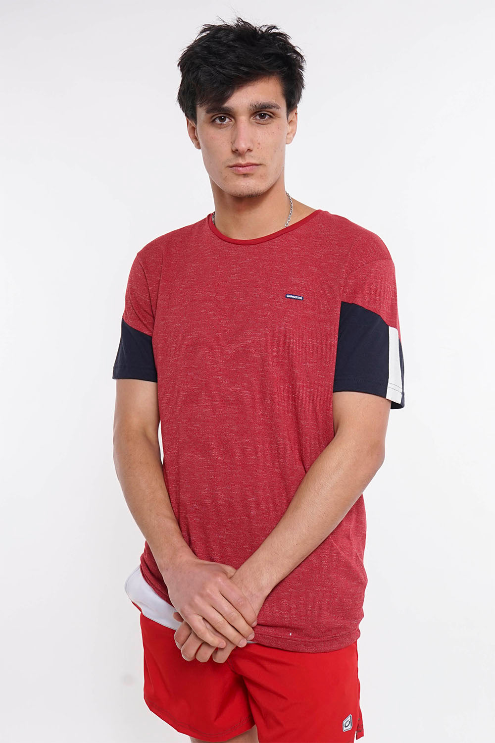 Polera Mc Especial Commander Rojo Gangster