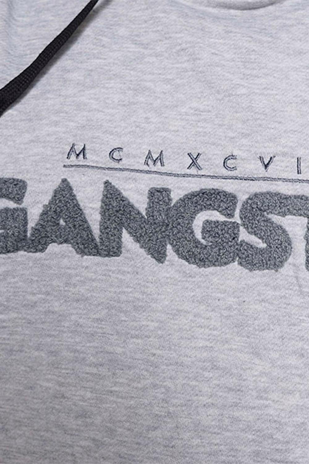 Plus Poleron Hoodie Core Gris Gangster - Gangster