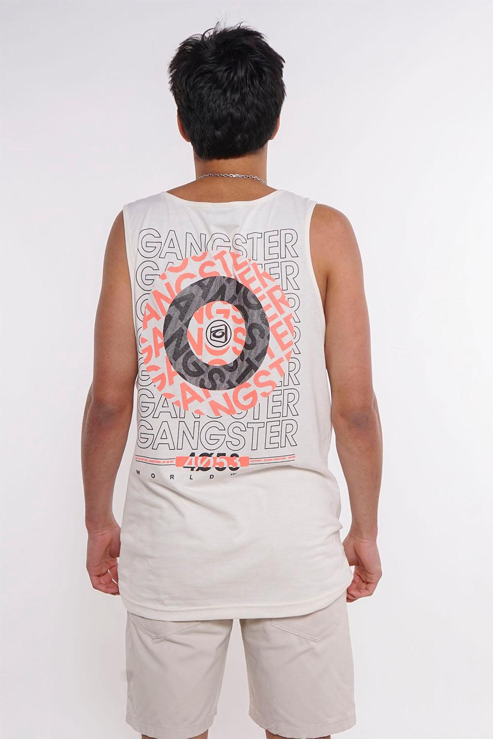 Polera Sm Rings Blanco Gangster - Gangster