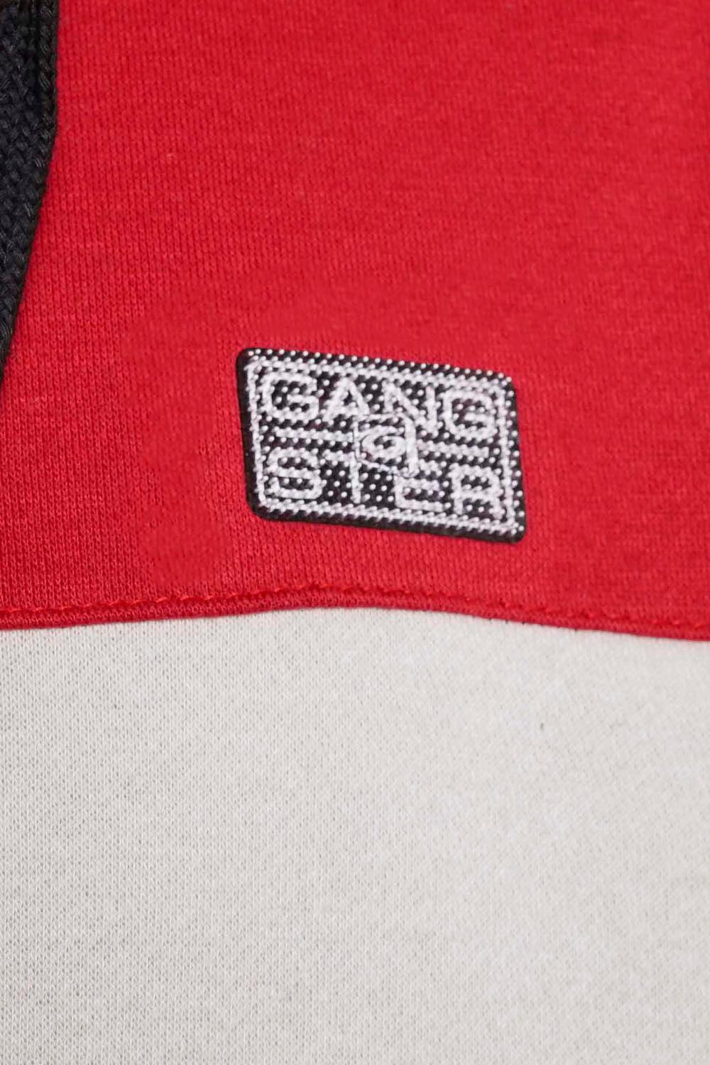 Polerón Hoodie Fleece Journal Rojo Gangster - Gangster