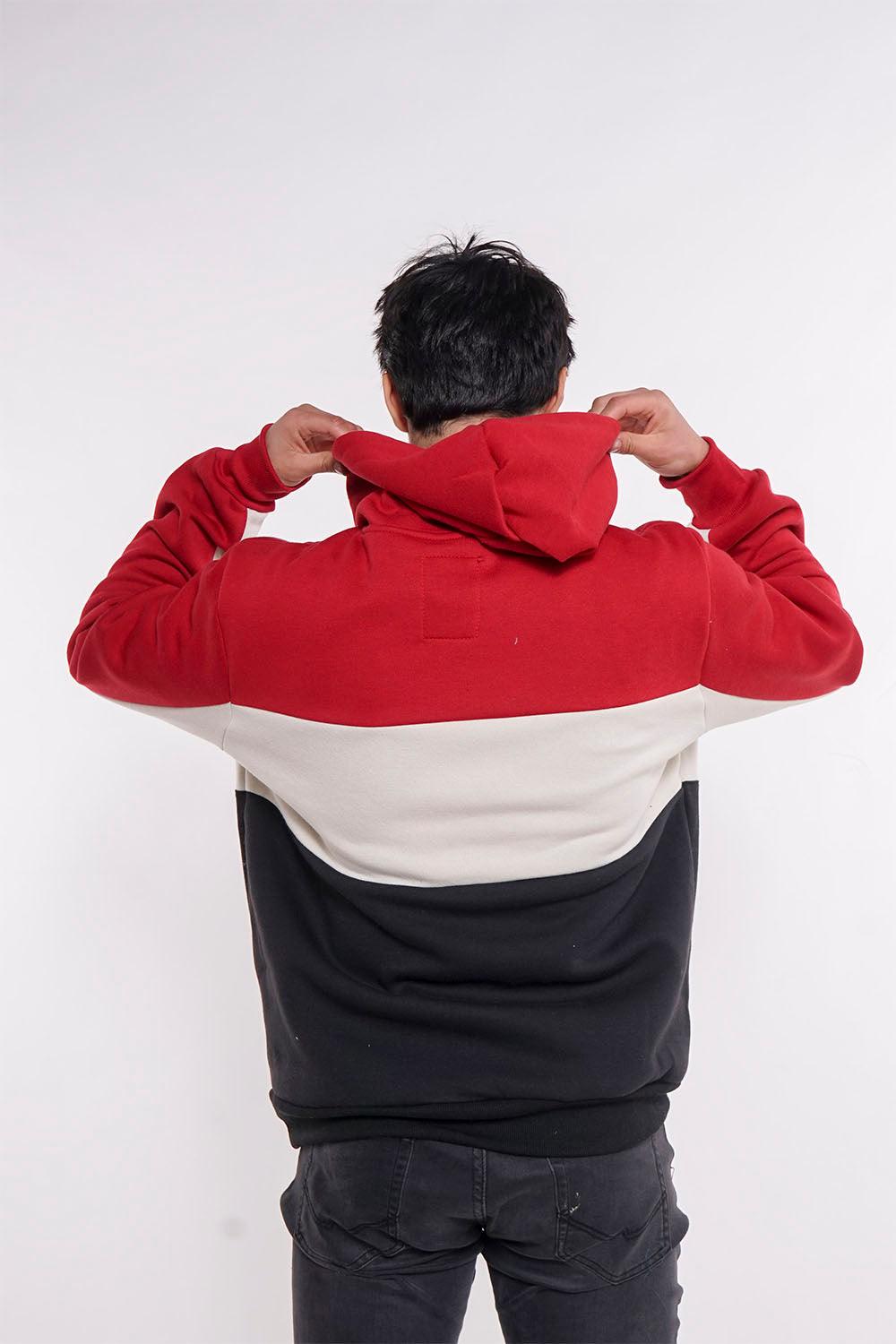 Polerón Hoodie Fleece Journal Rojo Gangster - Gangster
