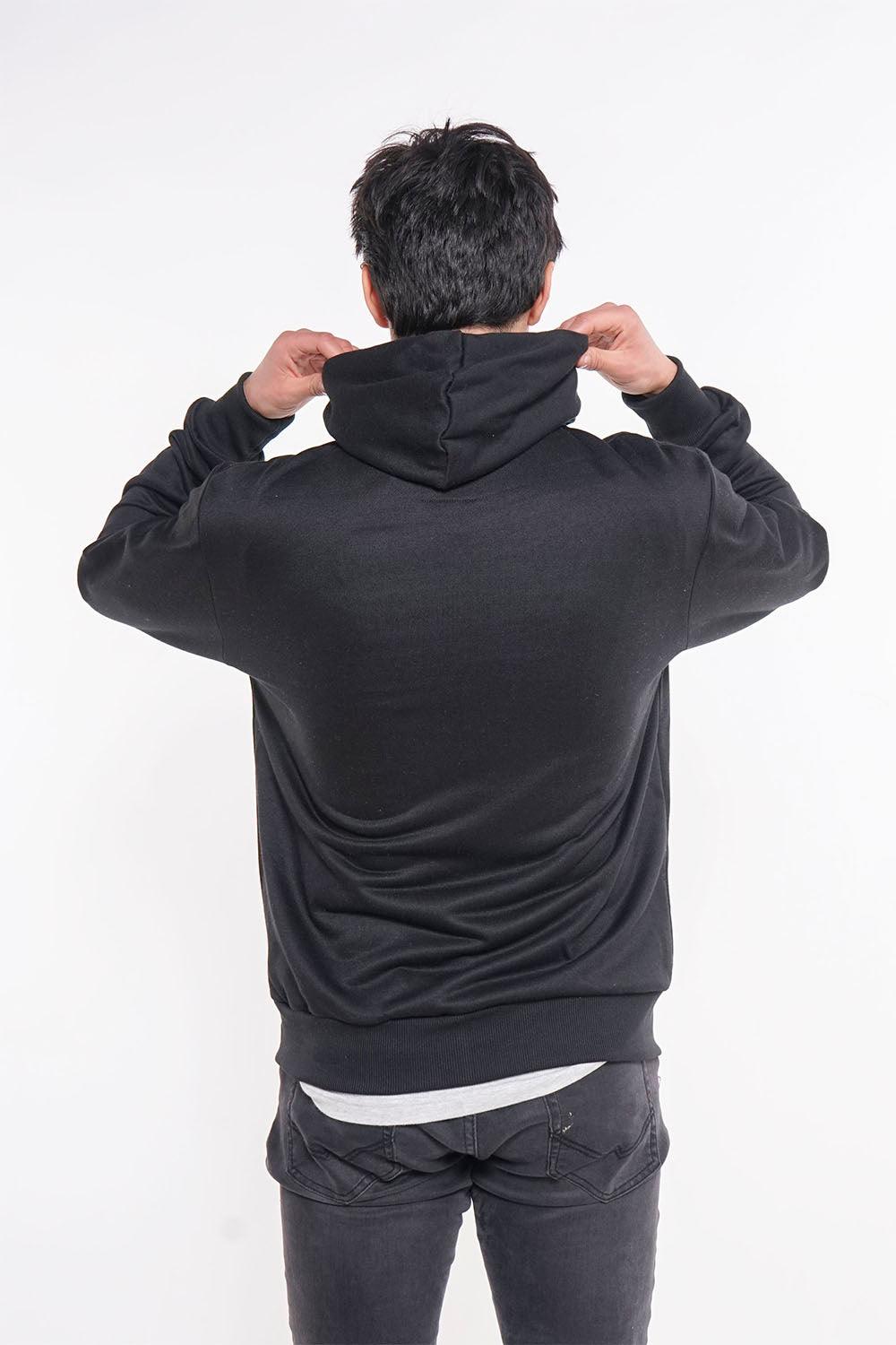 Poleron Full Zipper Sili Negro Gangster - Gangster