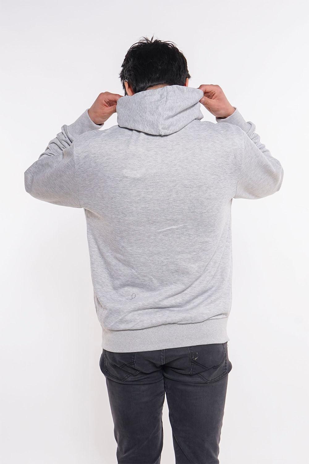 Poleron Full Zipper Sili Gris Gangster - Gangster
