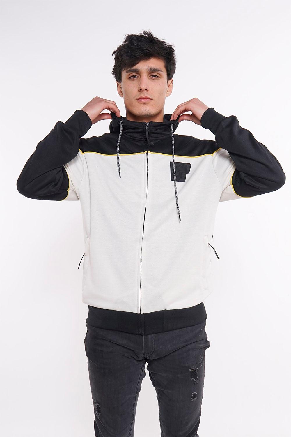 Poleron Full Zipper Evolution Negro Gangster - Gangster