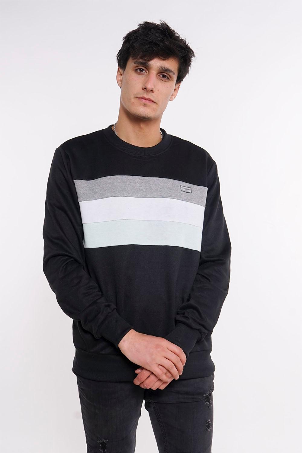 Poleron Crew Flag Negro Gangster - Gangster