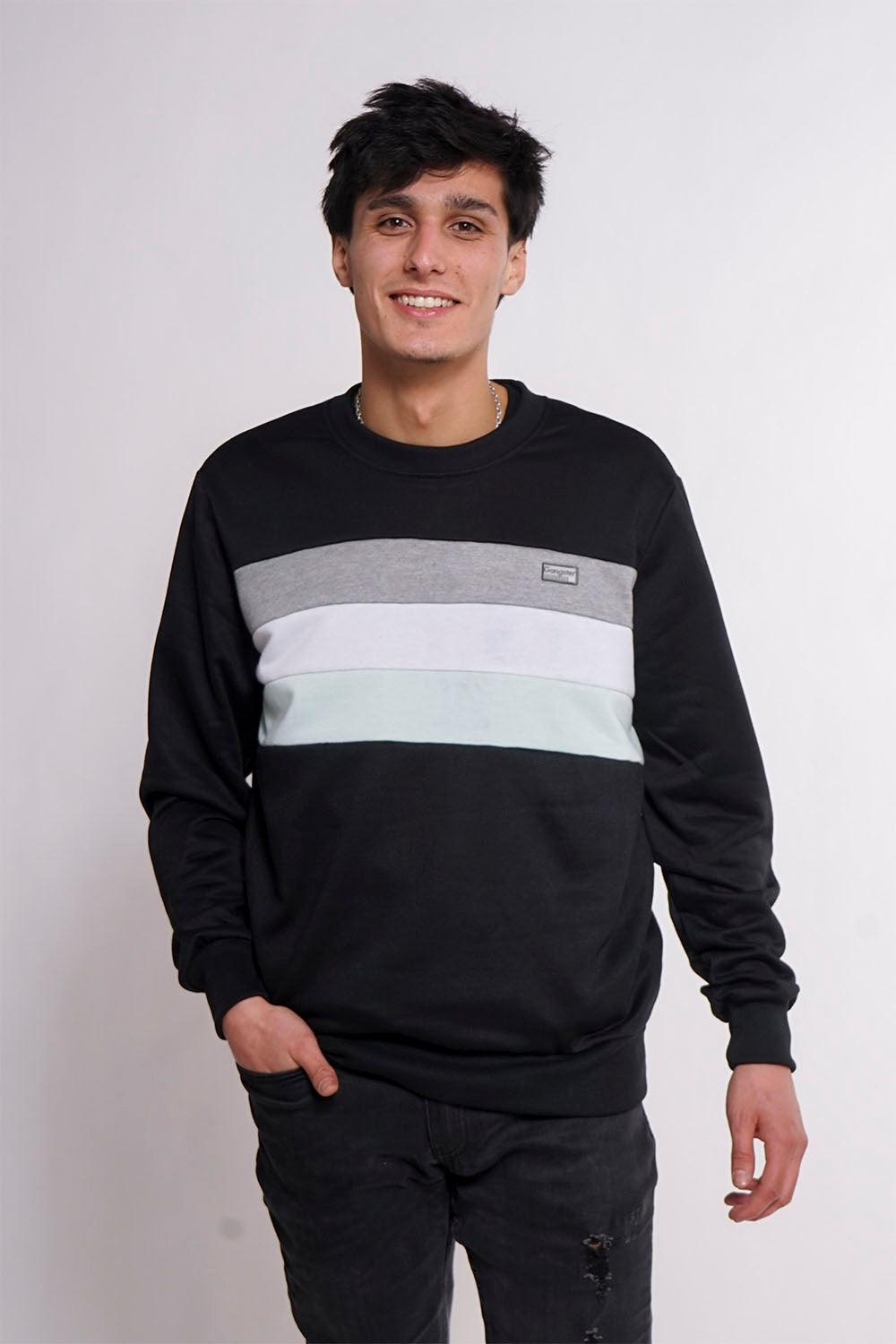 Poleron Crew Flag Negro Gangster - Gangster
