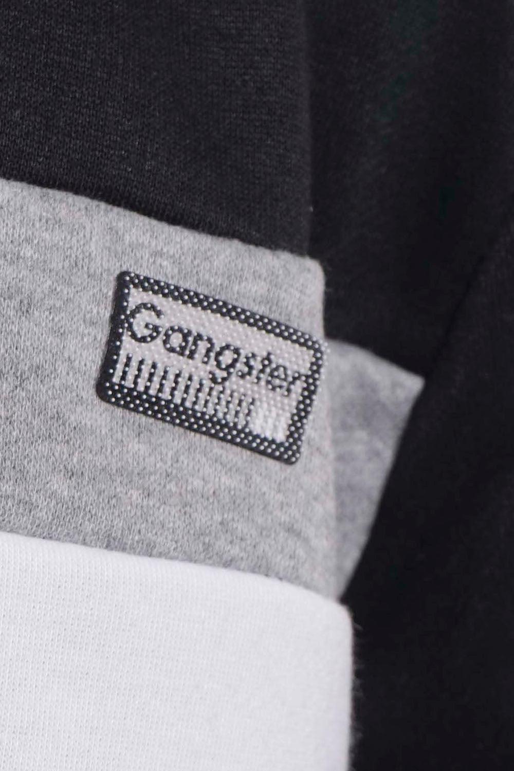 Teen Poleron Crew Flag Negro Gangster - Gangster