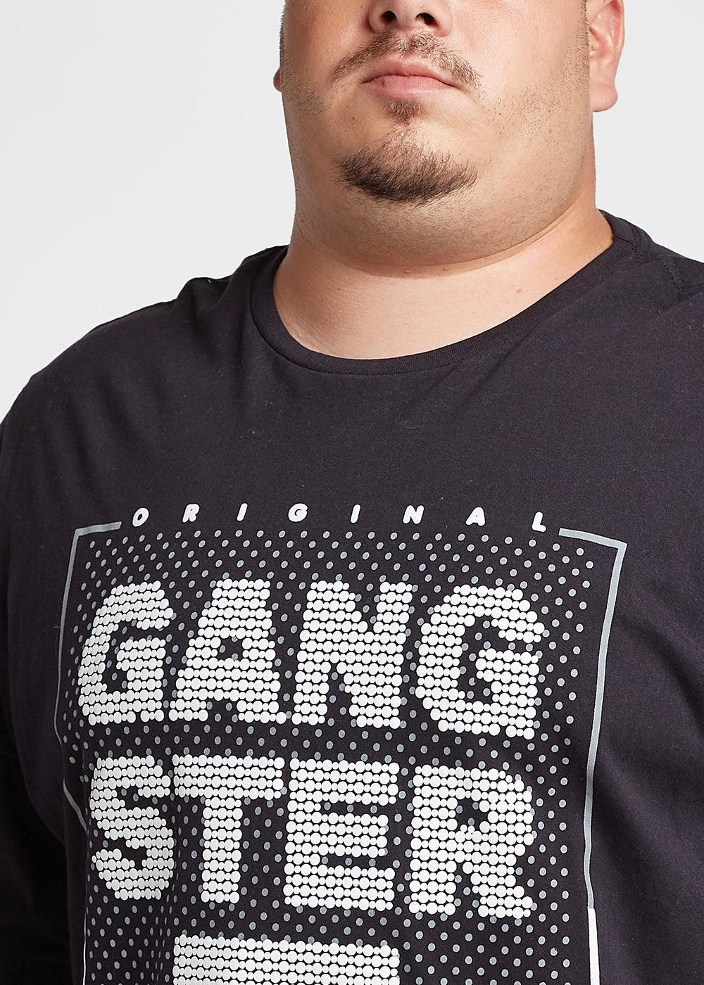 Plus Polera Manga Larga Hexa Negro Gangster - Gangster
