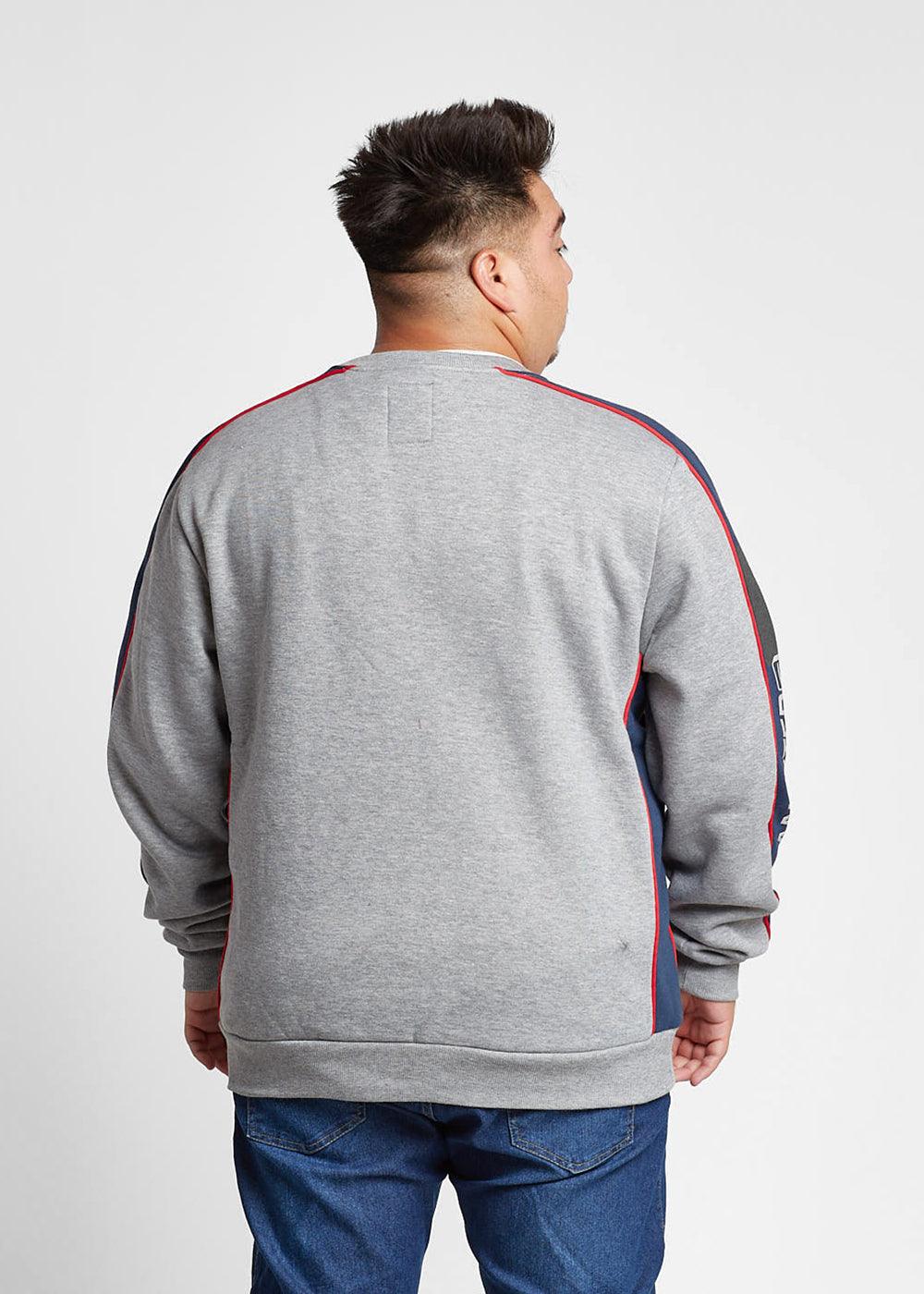 Plus Poleron Crew Side Gris Gangster - Gangster