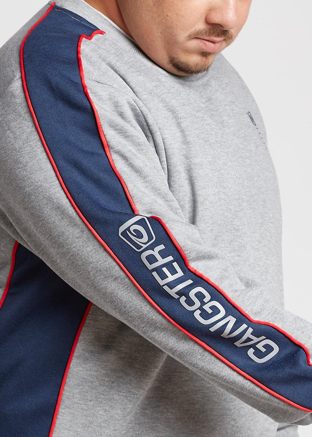 Plus Poleron Crew Side Gris Gangster - Gangster