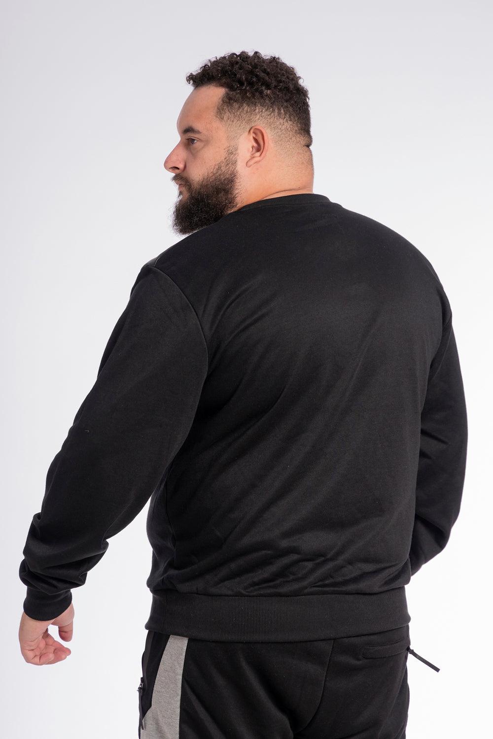 Plus Poleron Crew Touch Negro Gangster - Gangster