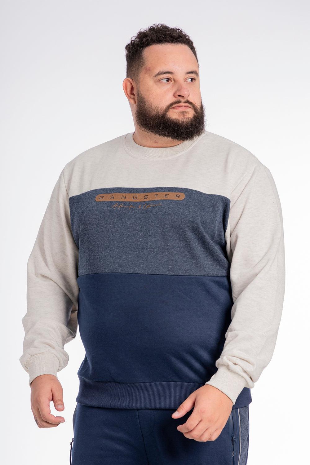 Plus Poleron Crew Front Logo Arena Gangster - Gangster
