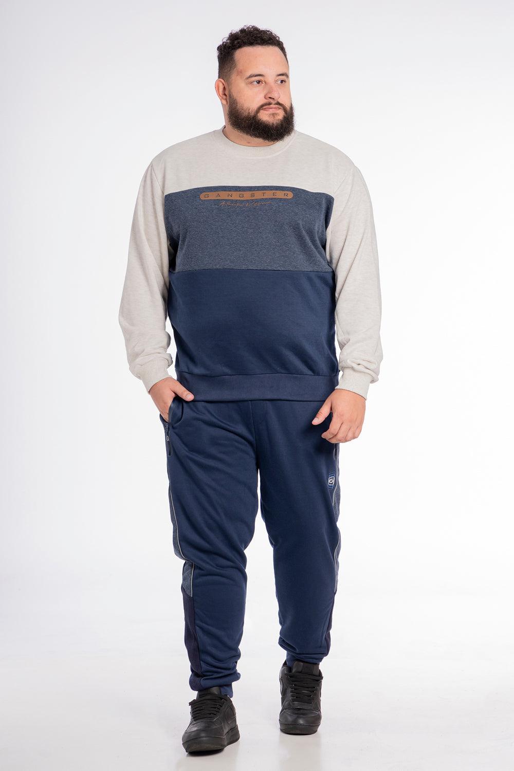 Plus Poleron Crew Front Logo Arena Gangster - Gangster